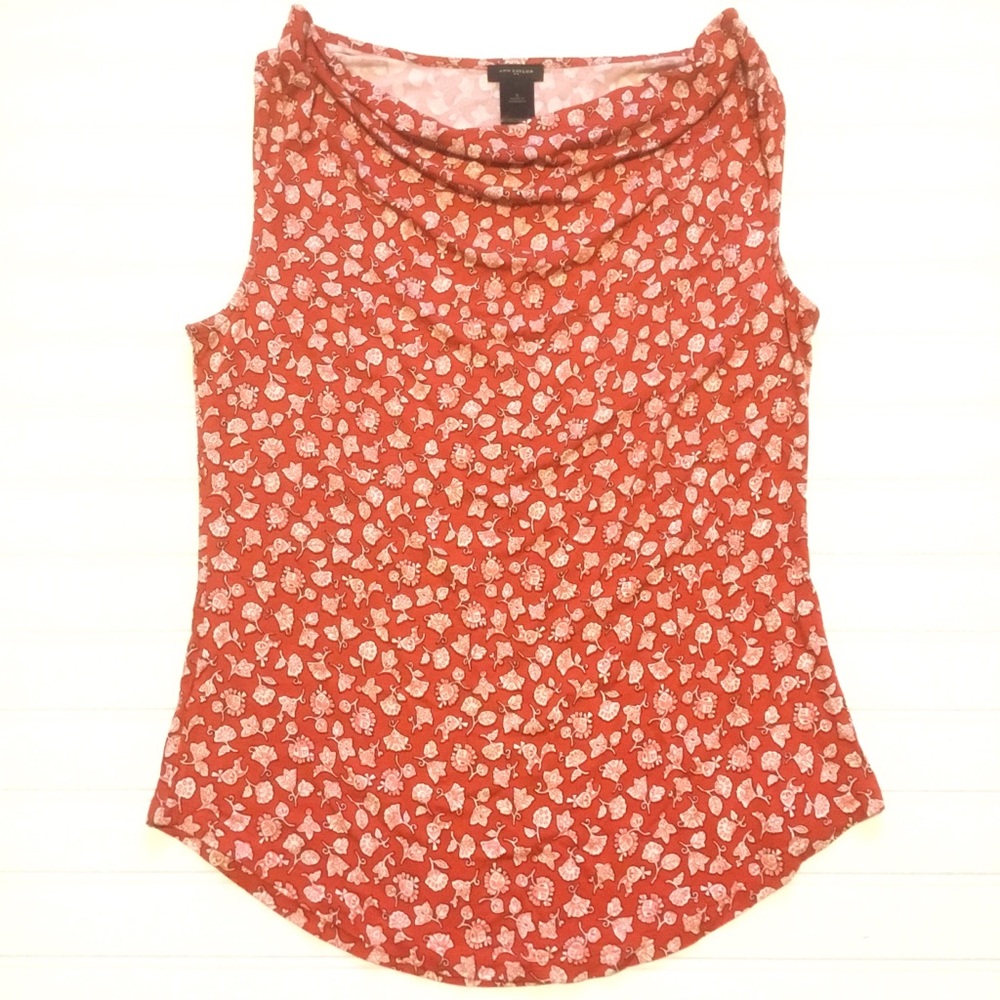 Ann Taylor Floral Tank Top